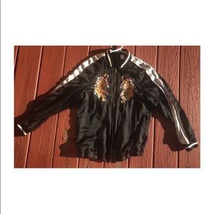 H&M Divided Tiger Bomber Jacket